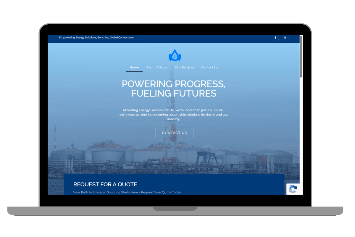 Volstag - Oil and Gas Corporate Website